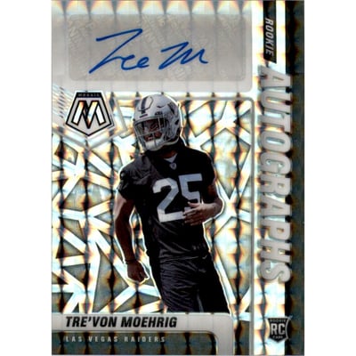 2021 Panini Mosaic Rookie Autographs Mosaic #69 Tre'von Moehrig