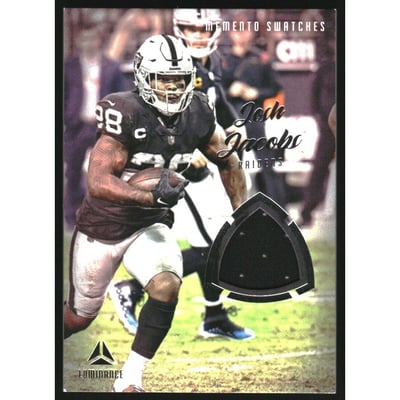 2022 Panini Luminance Memento Swatches #21 Josh Jacobs