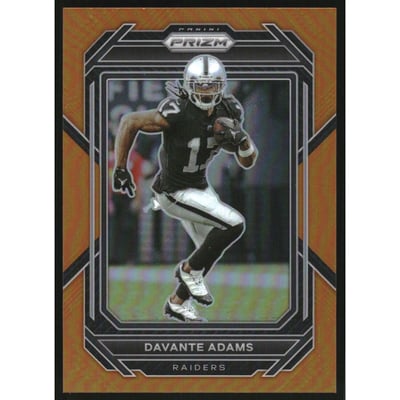 2022 Panini Prizm Prizms Orange #171 Davante Adams