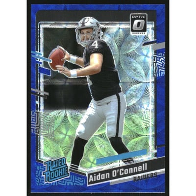 2023 Donruss Optic Blue Scope #258 Aidan O'Connell RR