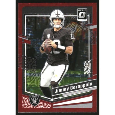 2023 Donruss Optic Red Stars #98 Jimmy Garoppolo