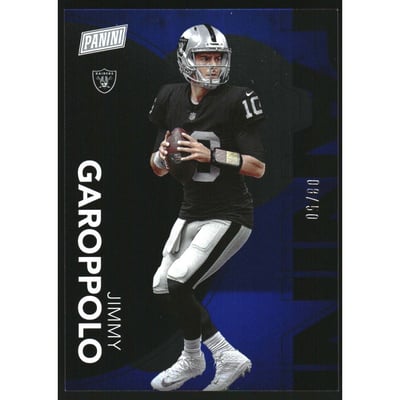 2023 Panini National Convention Blue #10 Jimmy Garoppolo