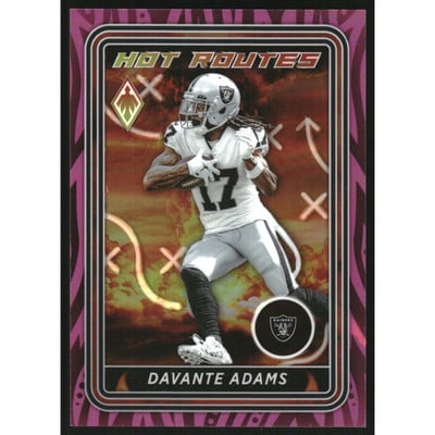2023 Panini Phoenix Hot Routes Pink #29 Davante Adams