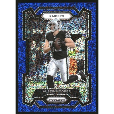 2023 Panini Prizm Prizms Blue Sparkle #172 Austin Hooper