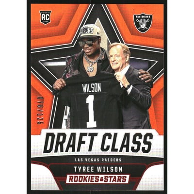 2023 Rookies and Stars Draft Class Orange #17 Tyree Wilson