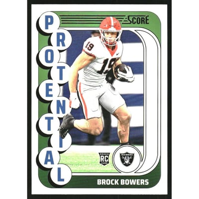 2024 Score Protential #19 Brock Bowers