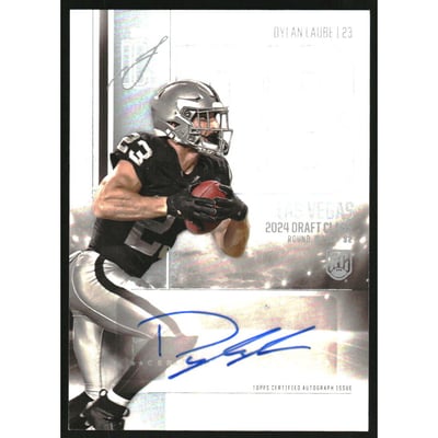 2024 Topps Signature Class Rookie Autographs #RCADLA Dylan Laube CLASS I