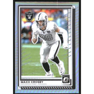 2025 Donruss Optic Holo #183 Maxx Crosby