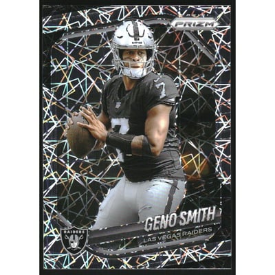 2025 Panini Prizm Prizms Lazer #103 Geno Smith