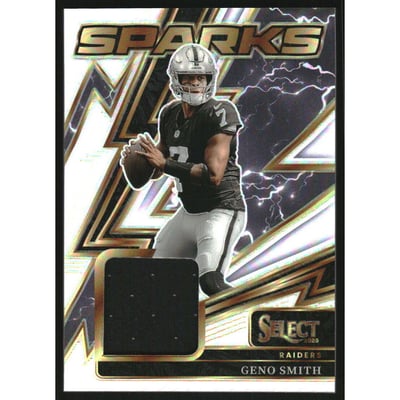 2025 Select Sparks Materials Prizm #30 Geno Smith
