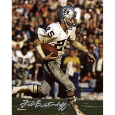 Fred Biletnikoff Las Vegas Raiders Fanatics Authentic Autographed 8" x 10" Run Photograph
