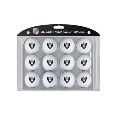Las Vegas Raiders 12-Pack Team Golf Ball Set