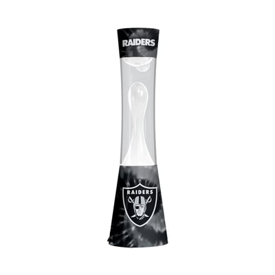 Las Vegas Raiders 17" Tie-Dye Magma Lamp with Bluetooth Speaker