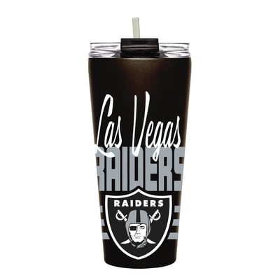 Las Vegas Raiders 32oz. Heritage Big Slim Tumbler