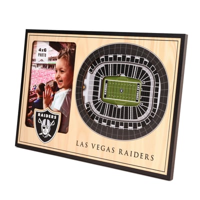 Las Vegas Raiders 3D StadiumView Picture Frame