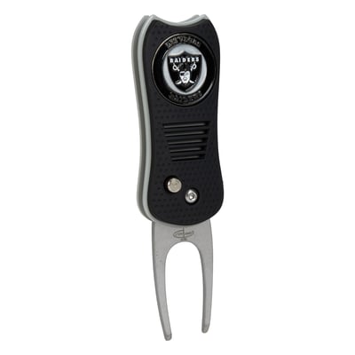 Las Vegas Raiders Switchblade Divot Tool With Magnetic Ball Marker