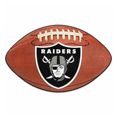 Las Vegas Raiders Logo Brands 22" x 29.5" Football Mat
