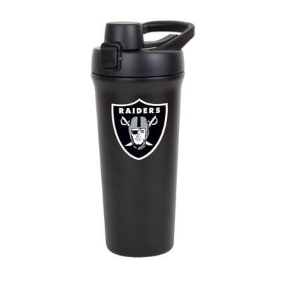 Las Vegas Raiders Logo Brands 26oz. Flipside Shaker Bottle