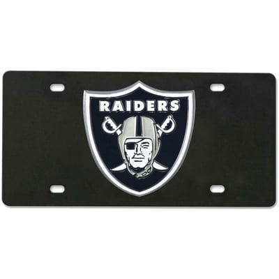  Las Vegas Raiders Logo Brands Diecast License Plate
