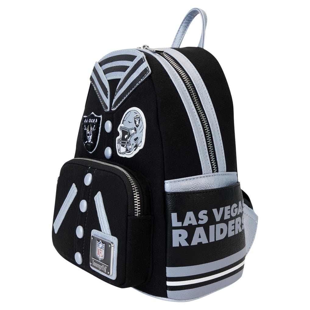 Loungefly Las Vegas Raiders Varsity Mini Backpack display picture 3