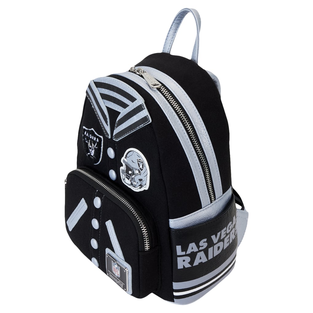 Loungefly Las Vegas Raiders Varsity Mini Backpack display picture 2