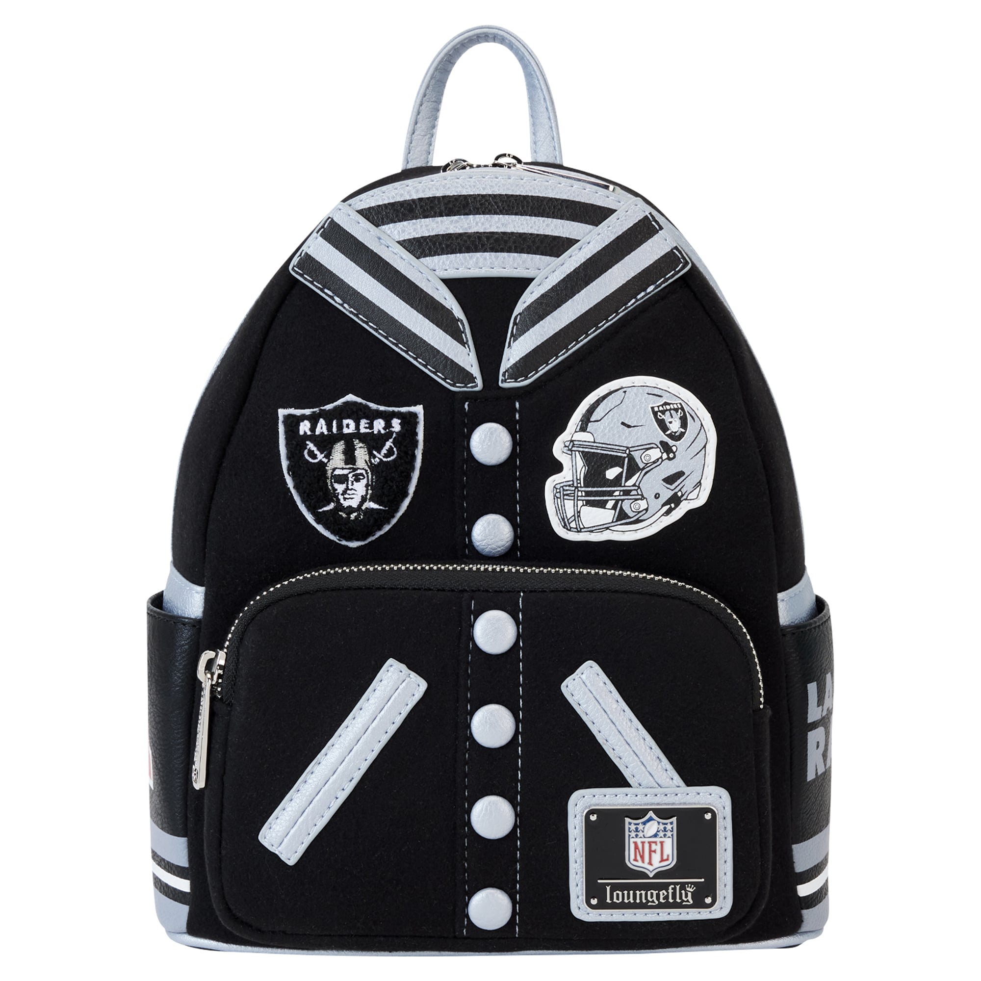 Las Vegas Raiders Loungefly Varsity Mini Backpack