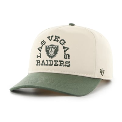 Las Vegas Raiders '47 Ranchero Hitch Adjustable Hat - Natural/Olive