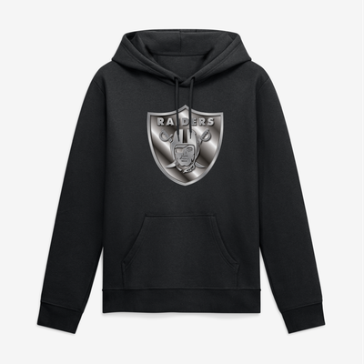 Las Vegas Raiders Big & Tall Forged Mascot Hoodie - Black