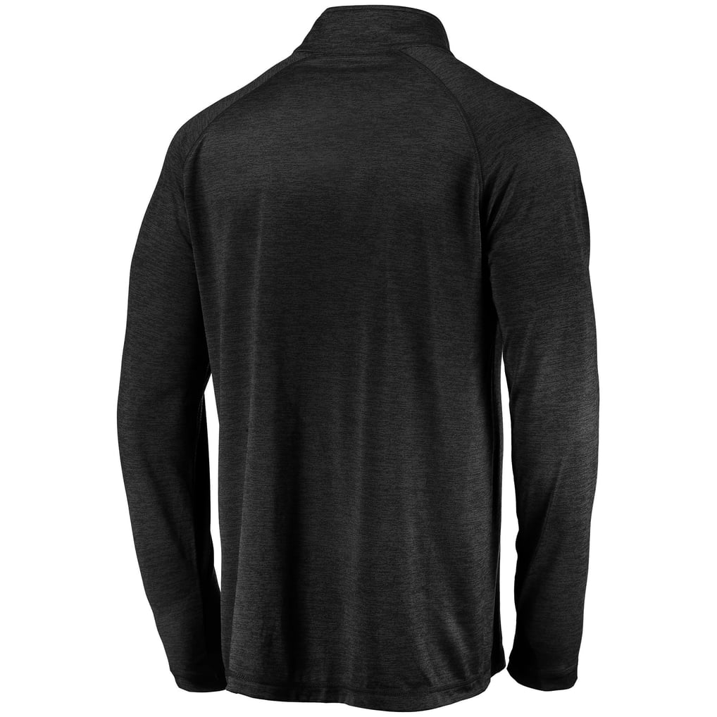 Zipper Code Jacket Men's Las Vegas Raiders Fanatics Black Striated Primary Logo Raglan ...