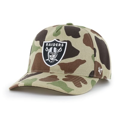 Las Vegas Raiders Carhartt x '47 Hitch Adjustable Hat - Duck Camo