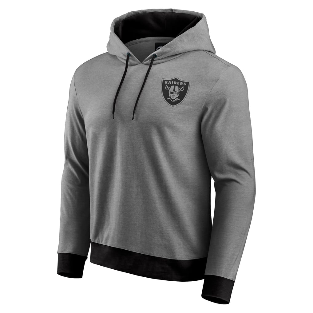 Las Vegas Raiders Darius Rucker Collection by Fanatics Tonal Knit Pullover Hoodie - Black