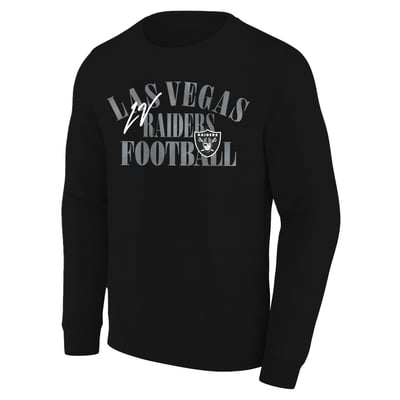 Las Vegas Raiders Fanatics Big & Tall Relaxed Halftime Lead Sweatshirt - Black