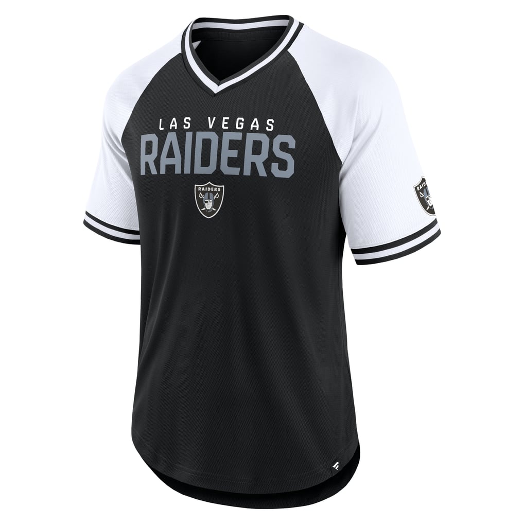T-shirt Raider Raglan Raiders Cali Rider - Manches 3/4, Tailles M/L/XL, Neuf Sans étiquettes