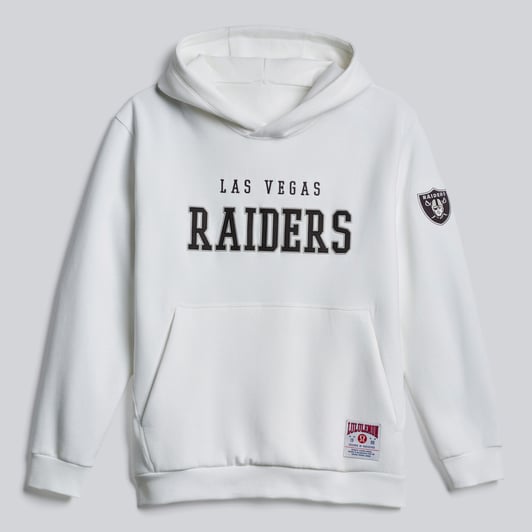lululemon Las Vegas Raiders White Steady State Pullover Hoodie