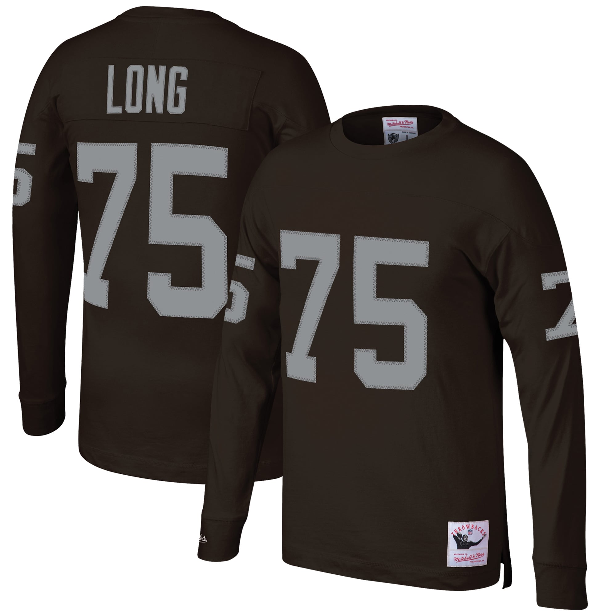 Men's Las Vegas Raiders Howie Long Mitchell & Ness Black Retired