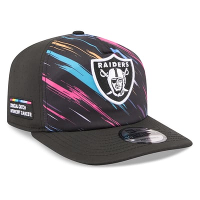 Las Vegas Raiders New Era 2026 NFL Crucial Catch 19TWENTY Adjustable Hat - Black