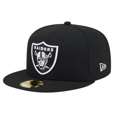 Las Vegas Raiders New Era 59FIFTY Fitted Hat - Black