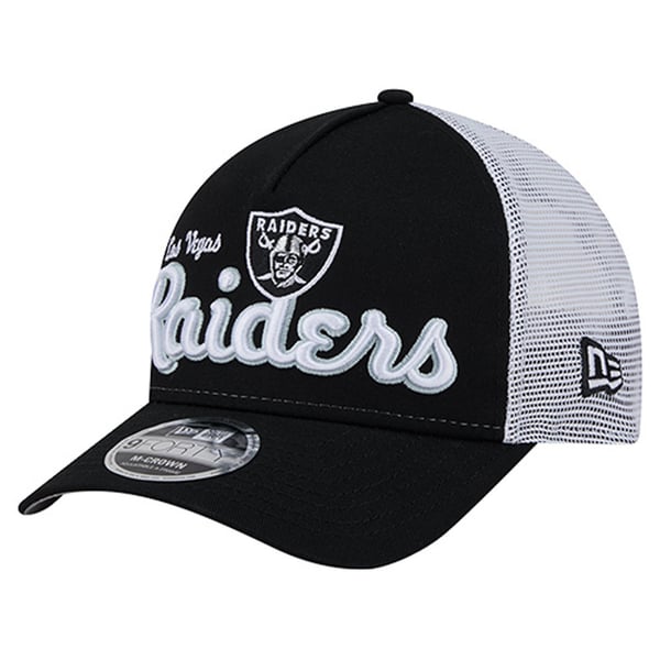 Casquette Trucker New Era 9Forty M-Crown - Las Vegas Raiders - Neuf Avec Étiquette