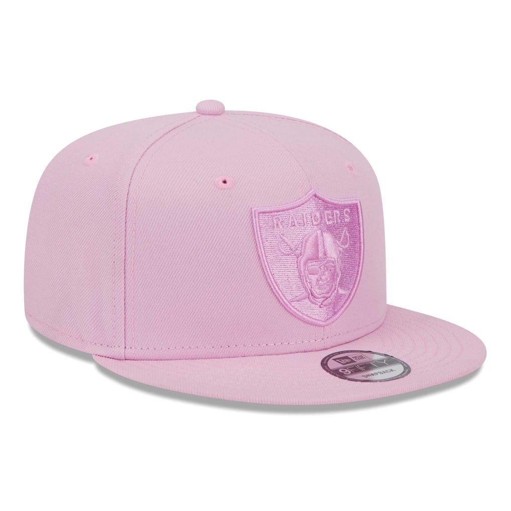 Las Vegas Raiders New Era Color Pack 9FIFTY Snapback Hat - Pink display picture 2