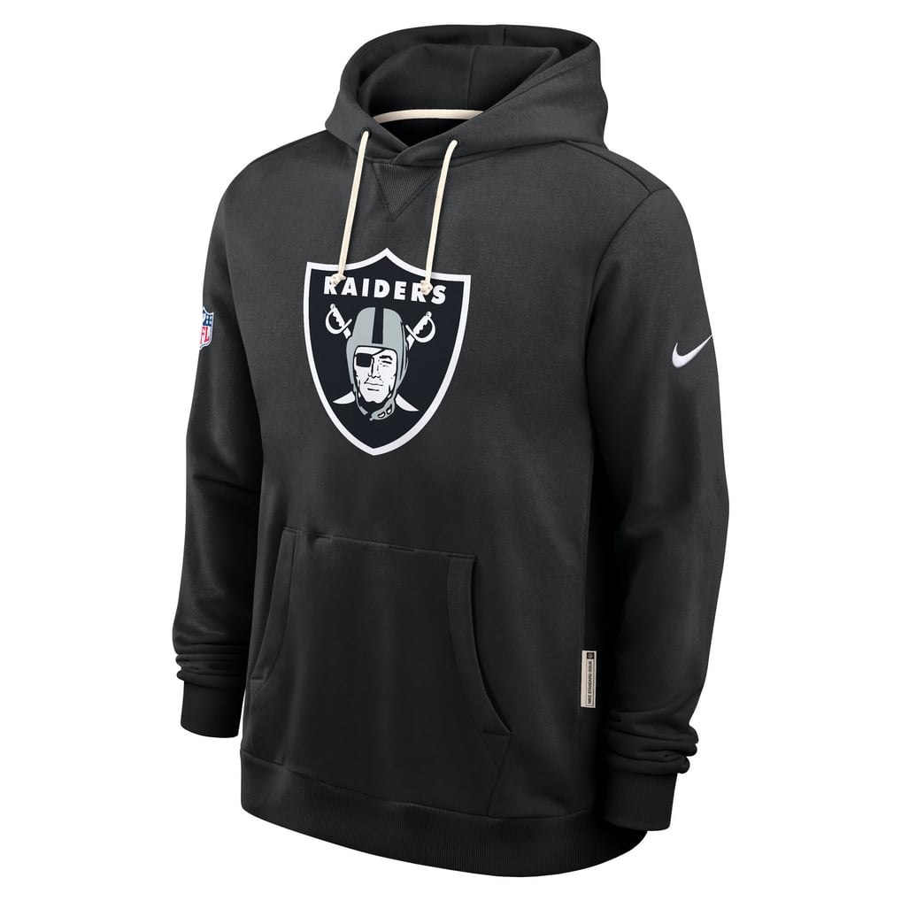Men's Las Vegas Raiders Nike Black Sideline Standard Issue Initial Home ...