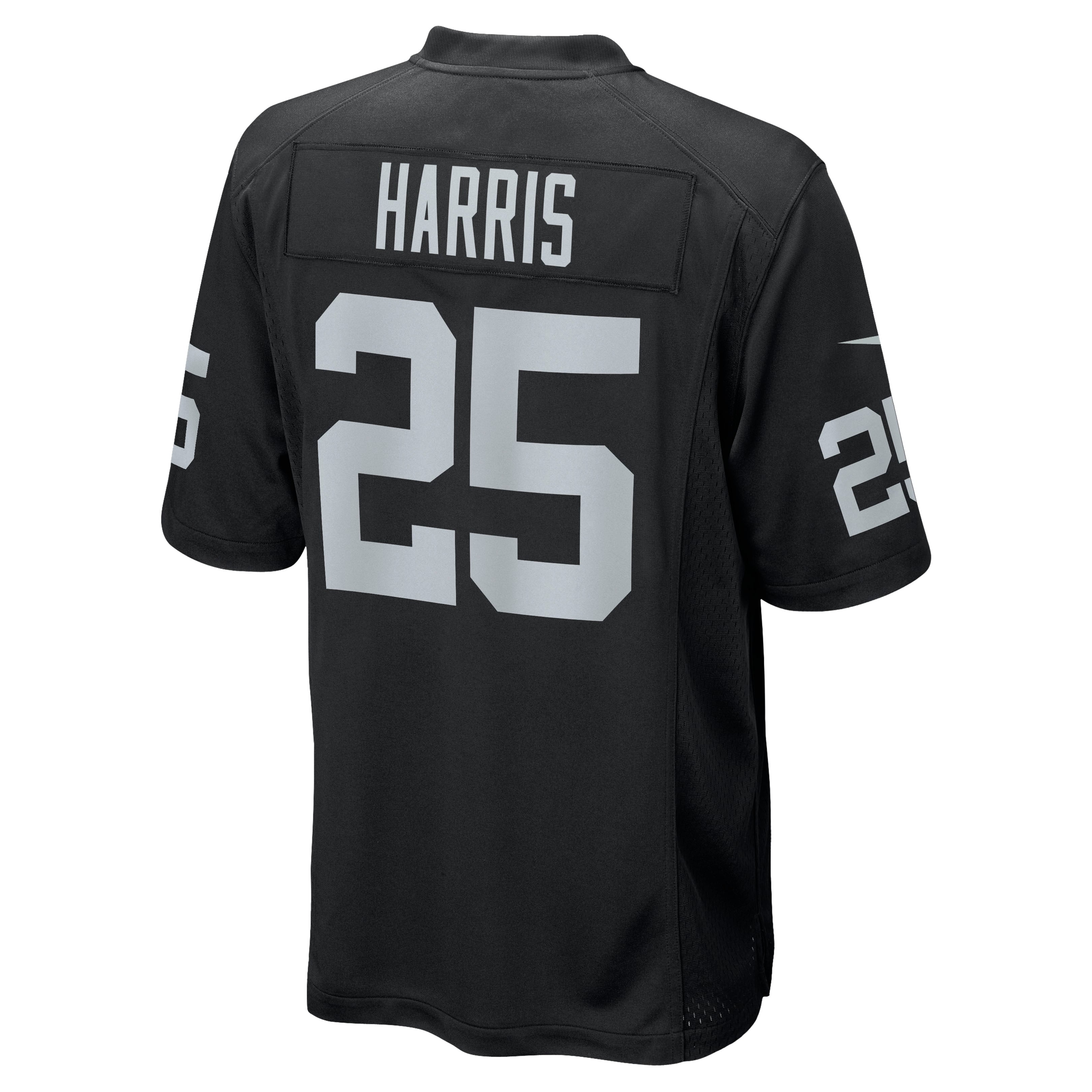 Men's Las Vegas Raiders Erik Harris Nike Black Game Jersey