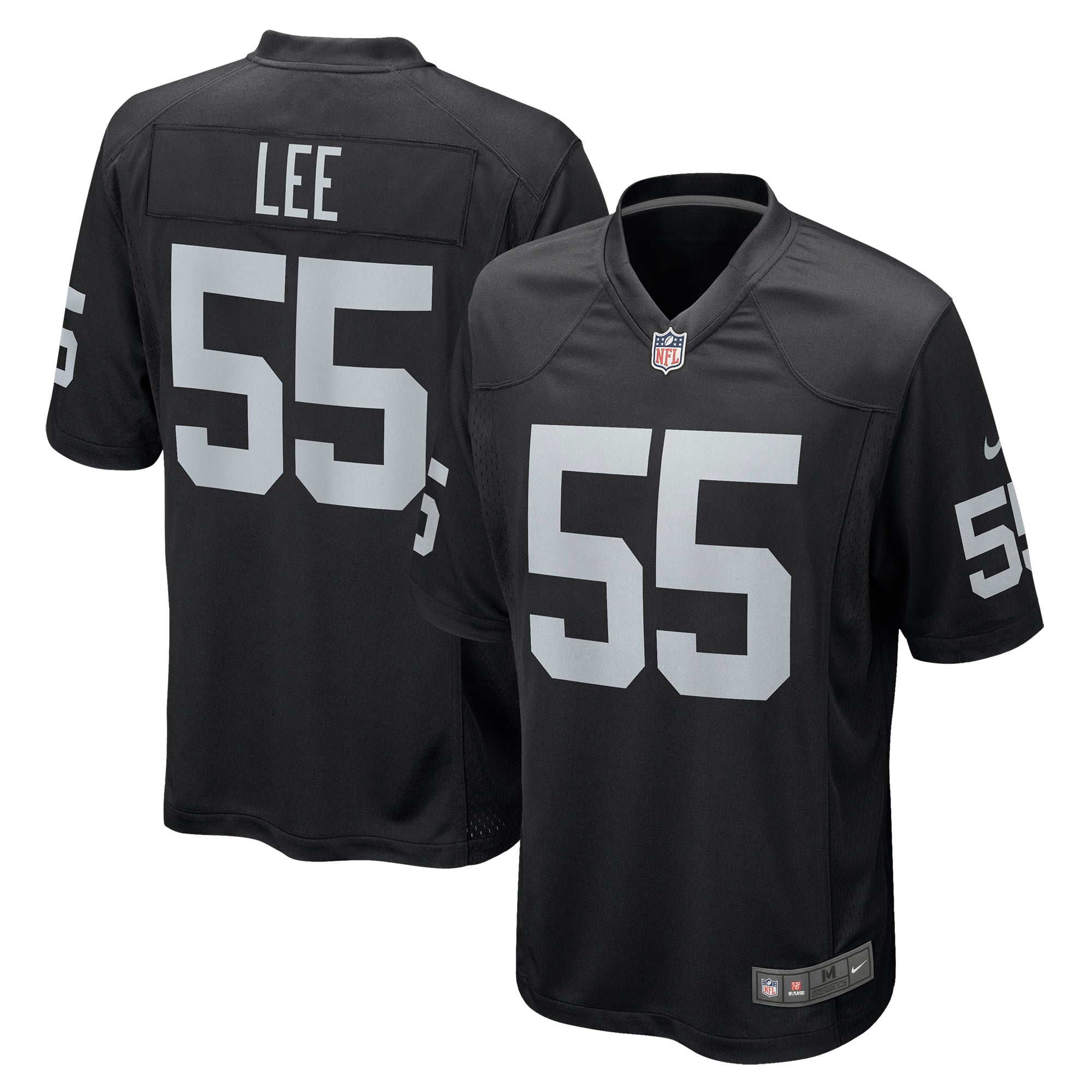 Men's Las Vegas Raiders Marquel Lee Nike Black Game Jersey