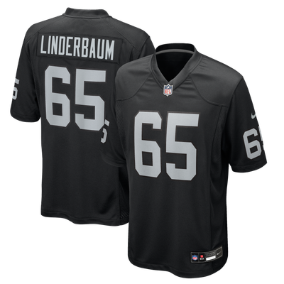 Tyler Linderbaum Las Vegas Raiders Nike Team Game Jersey - Black