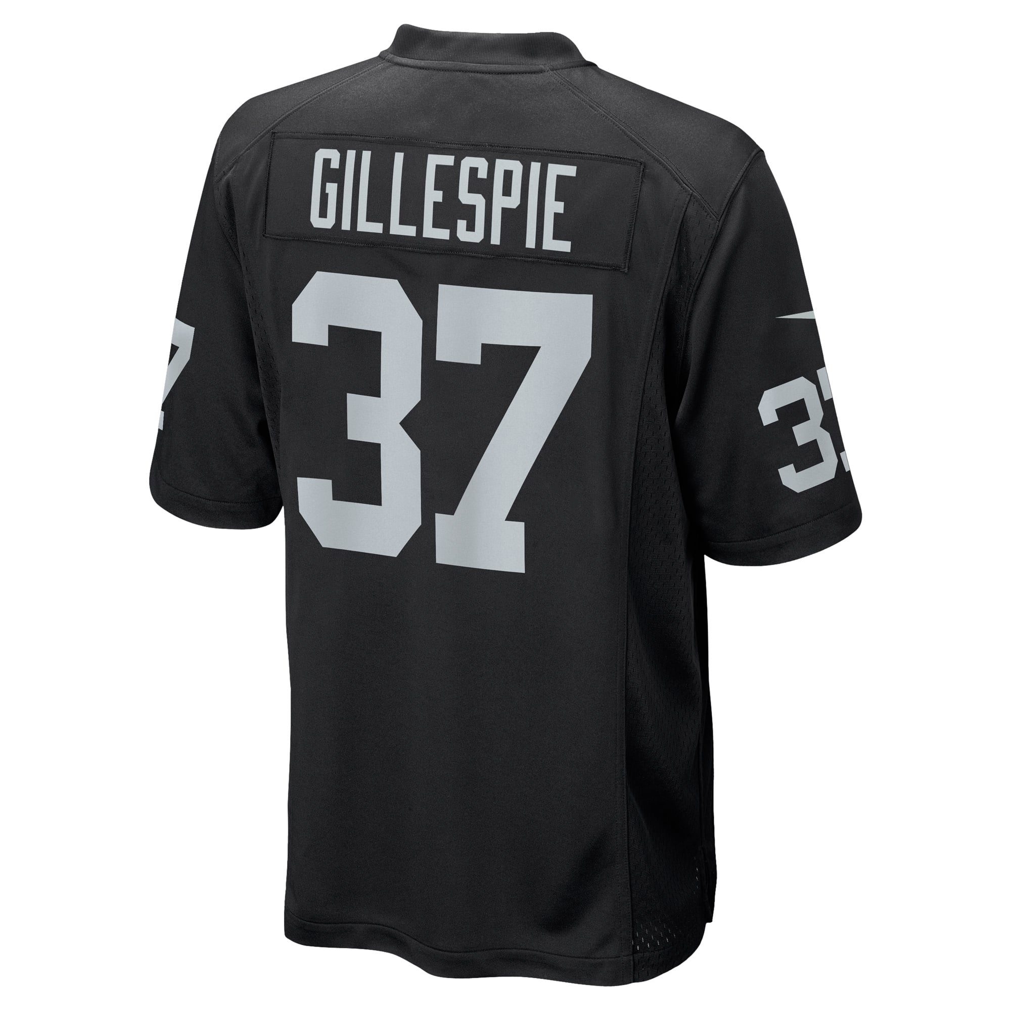 Men's Las Vegas Raiders Tyree Gillespie Nike Black Game Jersey