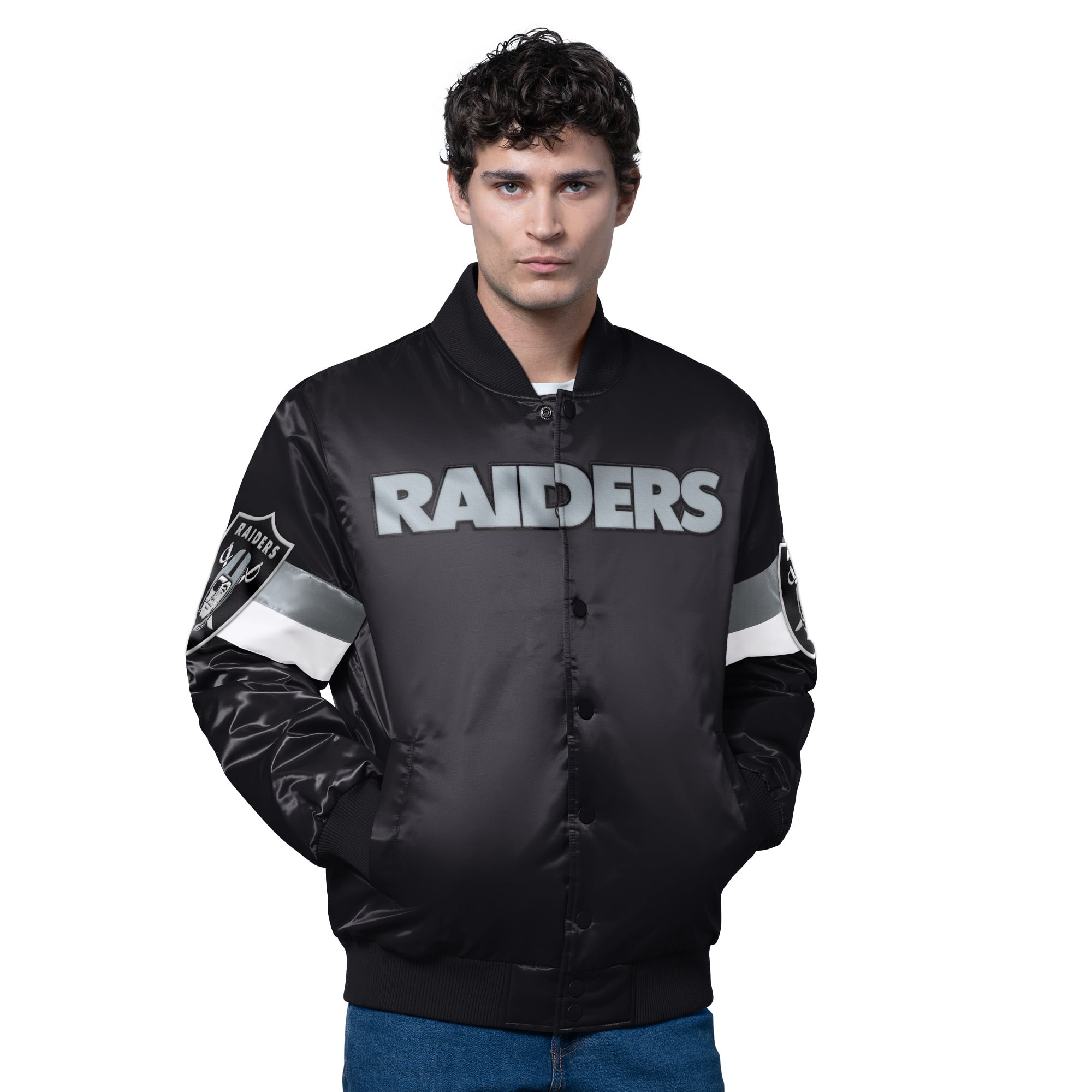 レイダース Las Vegas Raiders ナイロンジャケット Reebok ナイロン 