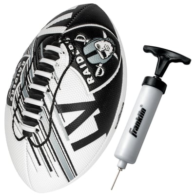 Las Vegas Raiders NFL Air Tech Mini Football
