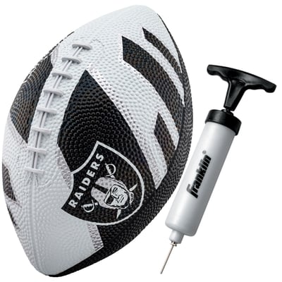 Las Vegas Raiders NFL Mini Rubber Football