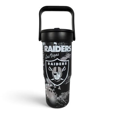 Las Vegas Raiders Pegasus 32oz. Conference Clash Stainless Steel Tumbler