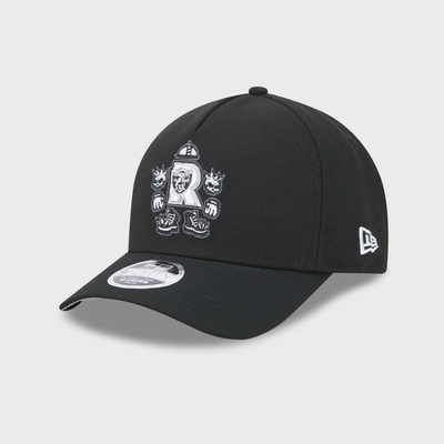 Las Vegas Raiders New Era Preschool Cartoon 9FORTY M-Crown A-Frame Adjustable Hat - Black
