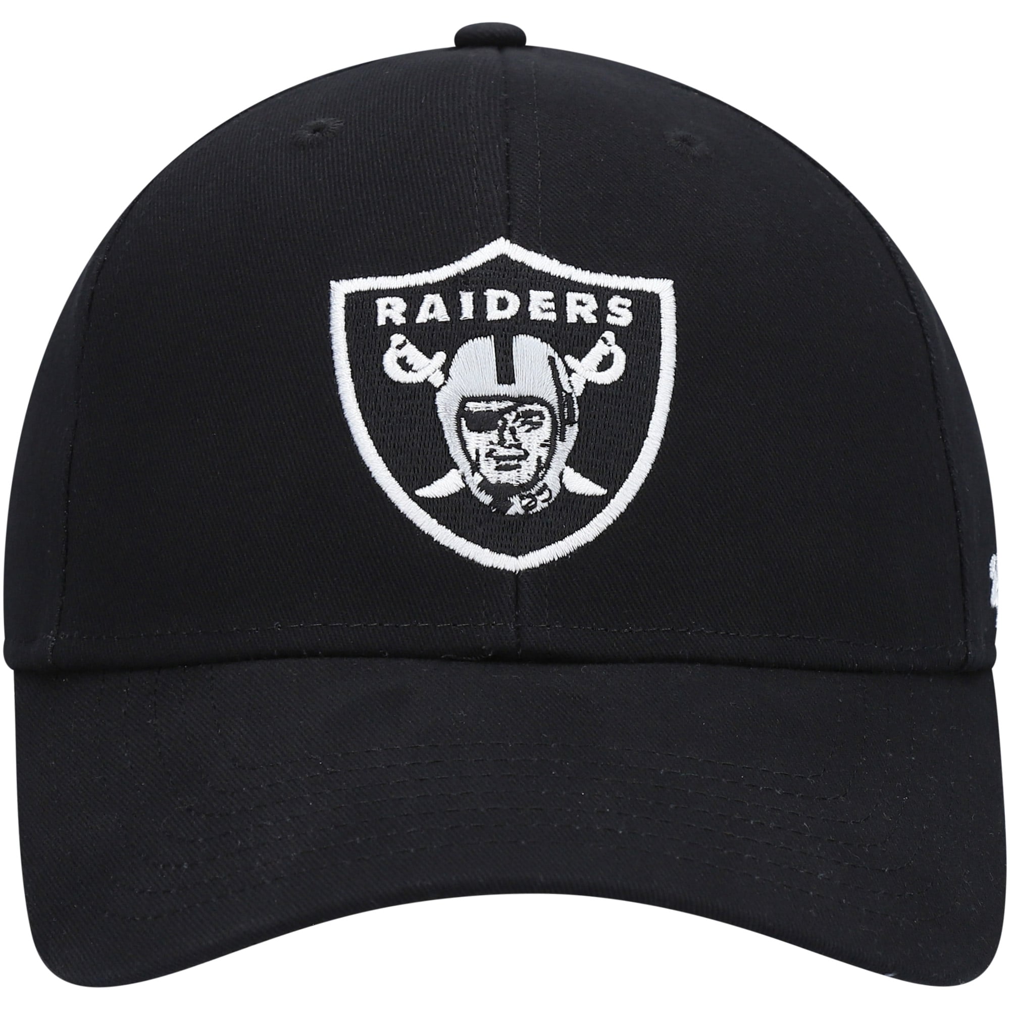 Toddler Las Vegas Raiders '47 Black Basic MVP Adjustable Hat